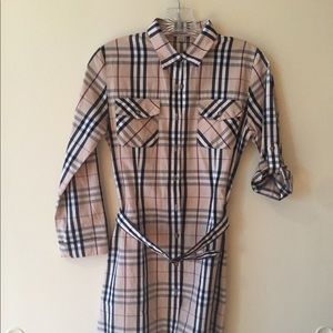Burberry Shirt-Dress